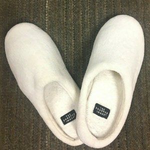Sharper Image Memory Foam Slippers Mens Womens